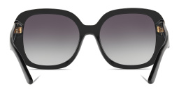 نظارة شمسية مربعة من بربري بلون أسود - صورة المنتج 4