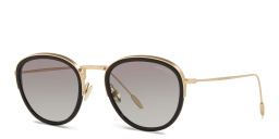 GIORGIO ARMANI Round Sunglasses in Pale Gold – Product Photo 2