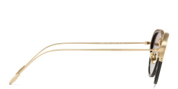 GIORGIO ARMANI Round Sunglasses in Pale Gold – Product Photo 3