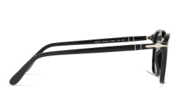 PERSOL Round Sunglasses in Black – Product Photo 3