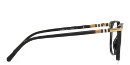 BURBERRY Square Eyeglasses in Matte Black – Product Photo 3