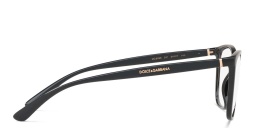 نظارة طبية بإطار مستطيل من دولتشي آند غابانا بلون أسود - صورة المنتج 3