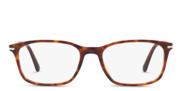 PERSOL Square Eyeglasses in Havana – Product Photo 1