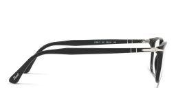 PERSOL Square Eyeglasses in Black – Product Photo 3