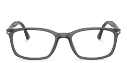 Square Eyeglasses من بيرسول بلون رمادي شفاف - صورة المنتج 1