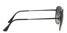 Ray-Ban The Marshal Unisex Hexagonal Irregular Sunglasses in Black – Product Photo 3