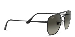 Ray-Ban The Marshal Unisex Hexagonal Irregular Sunglasses in Black – Product Photo 4