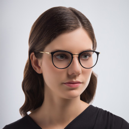 Ray-Ban Panthos Eyeglasses in Black – Product Photo 6
