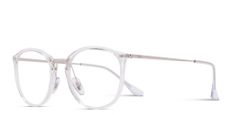 Ray-Ban Optics Unisex Panthos Eyeglasses in Transparent – Product Photo 2