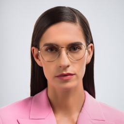 Ray-Ban David Unisex Panthos Eyeglasses in Copper – Product Photo 5