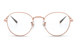 Ray-Ban David Unisex Panthos Eyeglasses in Copper – Product Photo 1