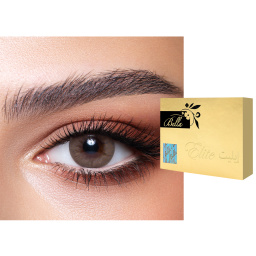 Shop Bella ELITE Monthly Color Contact Lenses - Sandy Brown online.