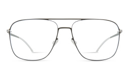 MYKITA Steen Wide Aviator Eyeglasses in Black – Product Photo 1