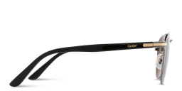 Cartier Signature 'C'de Cartier Unisex Sunglasses in Grey – Product Photo 3