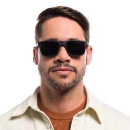 Emporio Armani Rectangle Eyeglasses in Matte Havana – Product Photo 8