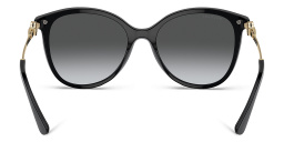BVLGARI Cat Eye Sunglasses in Black – Product Photo 4
