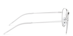 Ray-Ban Unisex Panthos Eyeglasses in Black On Silver – Product Photo 3