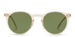 Shop OLIVER PEOPLES Panthos Sunglasses in Clear online.