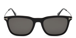 TOM FORD Square Sunglasses in Shiny Black – Product Photo 1