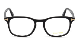 TOM FORD Square Eyeglasses in Black – Product Photo 1