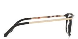 BURBERRY Square Eyeglasses in Black – Product Photo 3