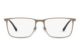 GIORGIO ARMANI Rectangle Eyeglasses in Bronze – Product Photo 1