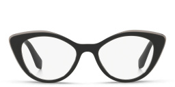 MIU MIU Cat-Eye Eyeglasses in Black – Product Photo 1