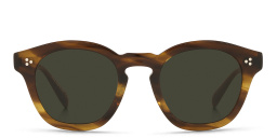 OLIVER PEOPLES Unisex Round Sunglasses in Bark – Product Photo 1