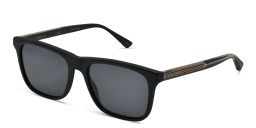 GUCCI Rectangle Sunglasses in Black – Product Photo 2
