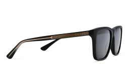 GUCCI Rectangle Sunglasses in Black – Product Photo 3