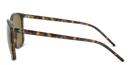 Ray-Ban Unisex Square Sunglasses in Light Havana – Product Photo 3