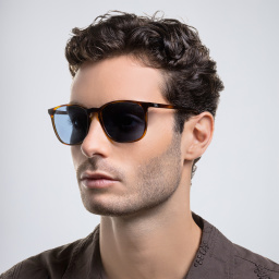 نظارات شمسية مربّعة للجنسين من راي بان بلون مموه - صورة المنتج 7