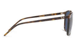 Ray-Ban Unisex Square Sunglasses in Havana – Product Photo 3