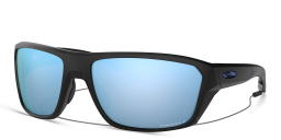 Shop Oakley Split Shot Rectangle Sunglasses in Matte Black online.