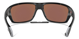 Shop Oakley Split Shot Rectangle Sunglasses in Matte Black online.