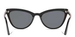 Shop PRADA Cat-Eye Sunglasses in Black online.