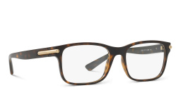 BVLGARI Rectangle Eyeglasses in Dark Havana – Product Photo 4