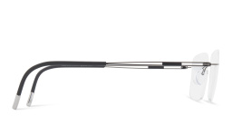 Silhouette Rimless Square Eyeglasses in Grey – Product Photo 4