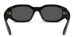 VERSACE Medusa Biggie Sunglasses in Black – Product Photo 4