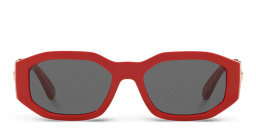 VERSACE Medusa Biggie Sunglasses in Red – Product Photo 1