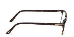 TOM FORD Rectangle Eyeglasses in Dark Havana – Product Photo 3