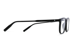 MONTBLANC Rectangle Eyeglasses in Black – Product Photo 3