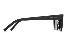 SAINT LAURENT Cat-Eye Sunglasses in Black – Product Photo 4