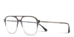 Shop MYKITA GYLFI Aviator Eyeglasses in Gradient Grey online.