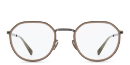 MYKITA Justus Unisex Round Eyeglasses in Brown – Product Photo 1