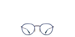 MYKITA Justus Unisex Round Eyeglasses in Blue – Product Photo 1