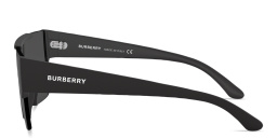BURBERRY Rimless Rectangle Sunglasses in Black – Product Photo 3