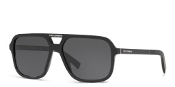 Shop Dolce & Gabbana Square Sunglasses in Black online.