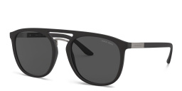 GIORGIO ARMANI Square Sunglasses in Black – Product Photo 2
