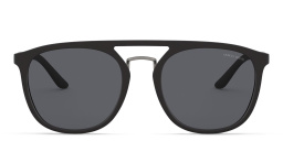 GIORGIO ARMANI Square Sunglasses in Matte Black – Product Photo 1